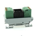 Mini Relay Socket, 9-pole, for top-hat rail, spring-clamp connection