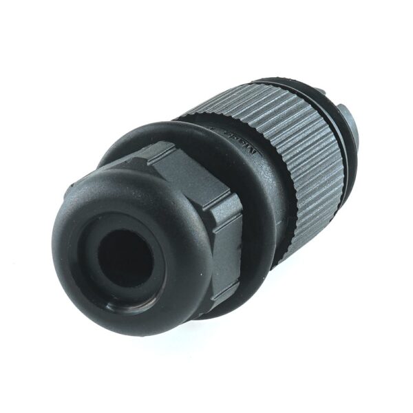 plug 3-pole, 6-24V, with socket contacts, screw cap for cable diameter 6-10mm