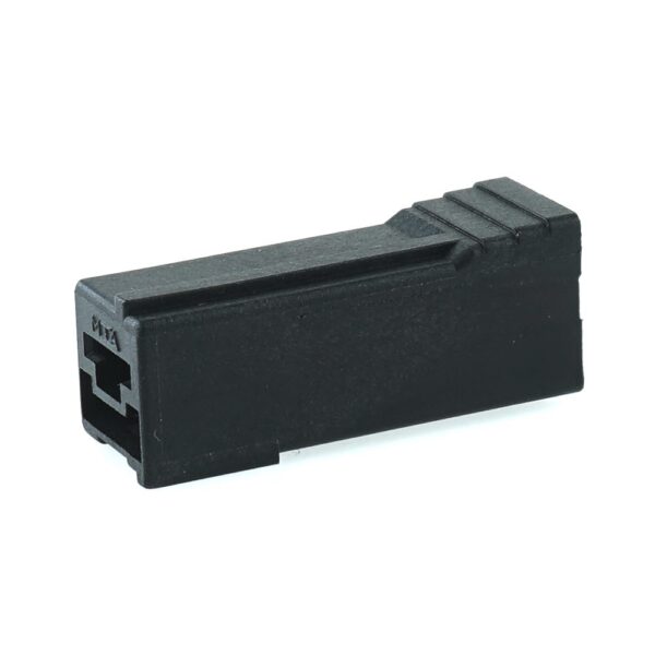 Power Connector, female holder, 1way, black