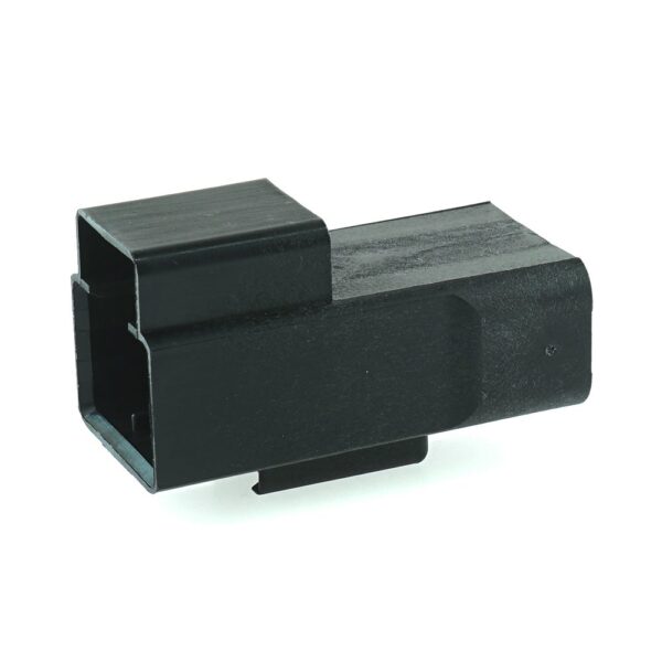 Power Connector, male holder, 2way, black