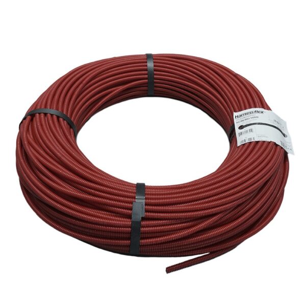 conduit NW4.5, PA6, normal profile, red, 100m ring