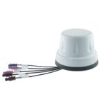 Radome Compact Comloc Mimo 2×2 antenna for GSM/UMTS/LTE/WIFI/BT/GNSS, IP69, white
