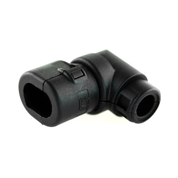 Hinged AMP Junior Timer Connector to Conduit, elbow 90°, NW 7.5, 2way, CI08-90-AM2