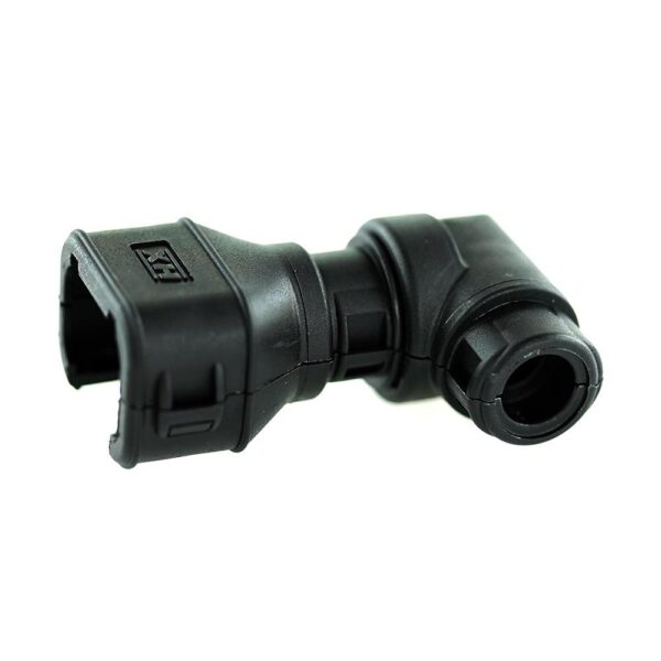 Hinged Connector to Conduit, for AMPSEAL 16, elbow 90°, NW 7.5, 2way, CI08-90-AT2PL