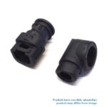 Hinged Connector to Conduit, DELPHI POWER TIMER, elbow 90°, NW 10, 2way, CI12-90-PTD2