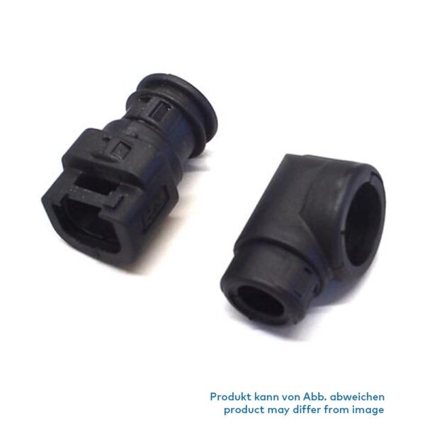 Hinged Connector to Conduit, DELPHI POWER TIMER, elbow 90°, NW 10, 2way, CI12-90-PTD2