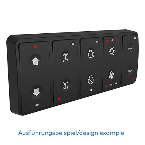 CAN keypad, 10 keys, J1939