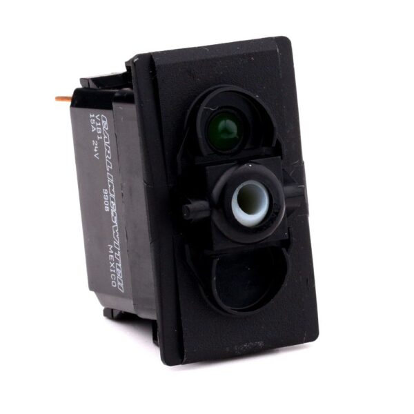 on-off Switch, 24V/15A, for Contura II,III,IV,V, LED 1 superbright green