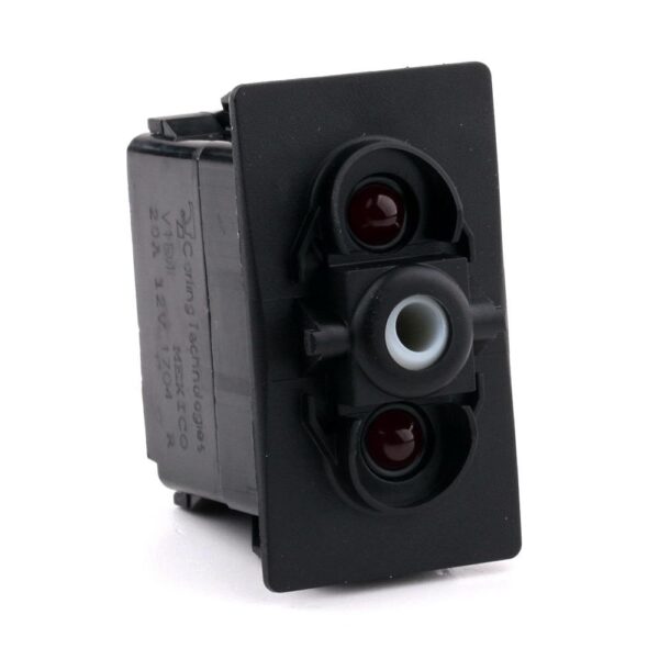 on-off Switch 12V/20A, for Contura II,III,IV,V, LED 1 red, LED 2 red