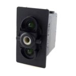 on-off Switch, 12V/20A, for Contura II,III,IV,V, LED 1 superbright green, LED 2 superbright green