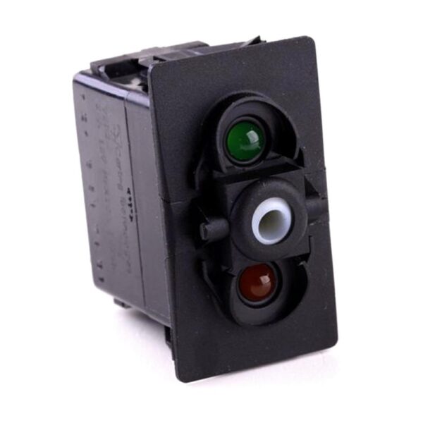 off<on Momentary Switch, 12V/20A, for Contura II,III,IV,V, LED 1 superbright green, LED 2Amber