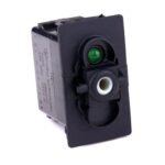 on-on Switch, 24V/15A, for Contura II,III,IV,V, LED 1 superbright green