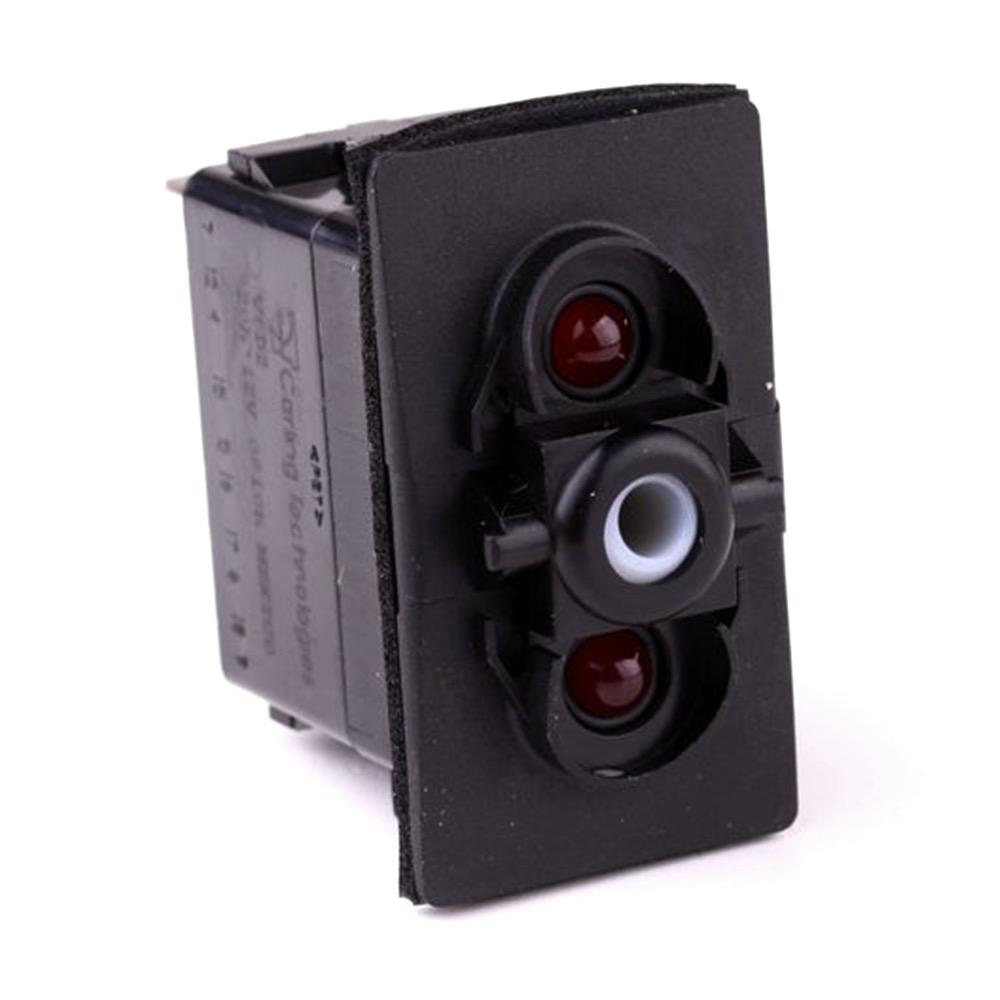 on-off-on Switch, 12V/20A, for Contura II,III, IV,V, LED 1 red, LED 2 ...