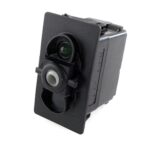 on-off Double Switch, 24V/15A, for Contura II,III,IV,V, LED 1 superbright green