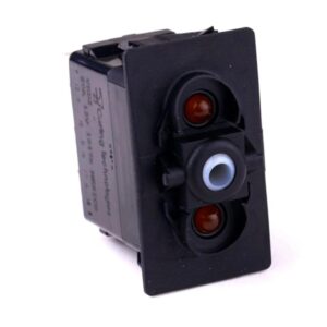on-on Double Switch, 12V/20A, for Contura II,III,IV,V, LED 1 amber, LED 2Amber