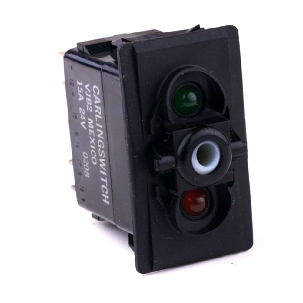on-off-on Double Switch, 24V/15A, for Contura II,III,IV,V, LED 1 ...