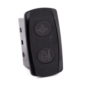 Illuminated Indicator 24V, Contura V, LED 1 green, LED 2 red, symbol "oil pressure/engine temperature"