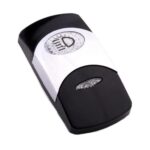 Actuator Contura VI, black, bright chrome plated, insert high, oval lens and bar lens clear, symbol “high beam”