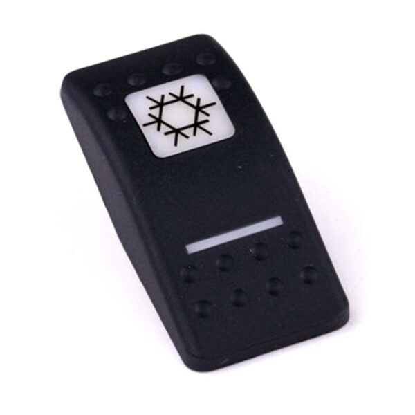 Actuator Contura II, black, square lens and bar lens white, symbol "A/C"
