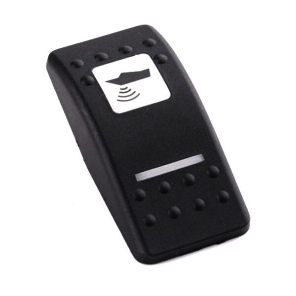 Actuator Contura II, black, square lens and bar lens white, symbol "depth sounder"