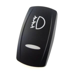 actuator Contura V black, symbol "fog lamp", bar lens, laser etched