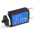 Thermal Miniaturised Circuit Breaker 48VDC/240VAC, 5A, threadneck panel mounting