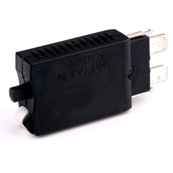 Thermal Circuit Breaker 24V, 25A, for Fuse Holder, with retaining clips