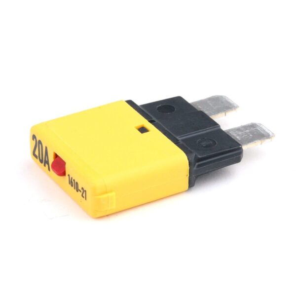 Thermal Circuit Breaker 32V, 20A, for automotive fuse block installation
