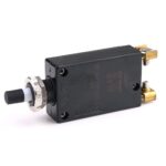 Thermal Circuit Breaker 28VDC/250VAC, 3A, for threadneck panel mounting, push to release/push to reset