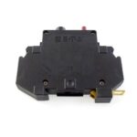 Thermal Magnetic Circuit Breaker 65VDC/250VAC, 1A, snap action mechanism, for rail mounting