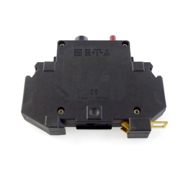 Thermal Magnetic Circuit Breaker 65VDC/250VAC, 1A, snap action mechanism, for rail mounting
