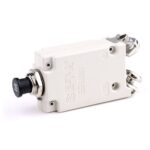 High Performance Thermal Circuit Breaker 28VDC/115VAC, 35A, threadneck panel mounting, water protected
