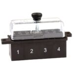 Fusebox for UniVal, 4-pole, with cover and cover screw
