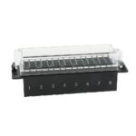 Fusebox for UniVal, 8-pole, with cover
