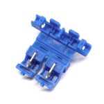 fuseholder for UniVal, insulation displacement contact, blue