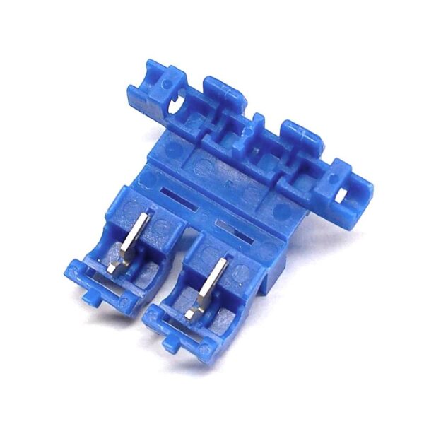 fuseholder for UniVal, insulation displacement contact, blue
