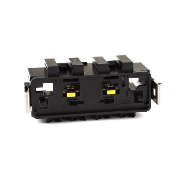 Fuse Holder for MaxiVal, 2-pole, LINK BOX, central plug connection, with bottom cover and accessories