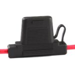 Fuse Holder for MaxiVal, connection cable 8mm², water protected