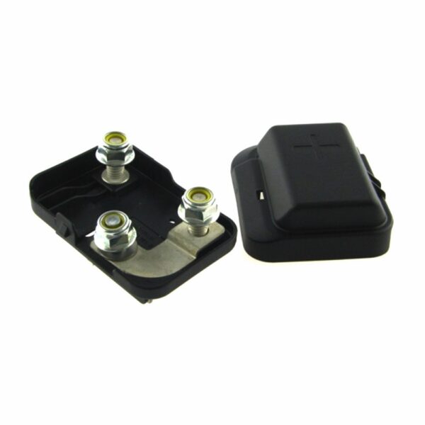 Fuse Holder for MegaVal, CBA J81 L4, 50,8mm, 1-way, for battery pole connection, with cover