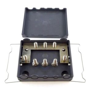 Fuse Holder for MegaVal 50.8mm, 3-way, with cover