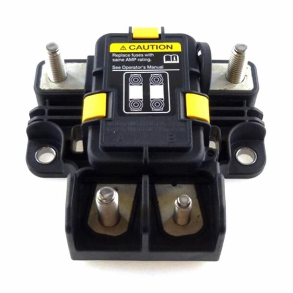Fuse Holder for 2x MegaVal, PDU 2M-Box, with cover