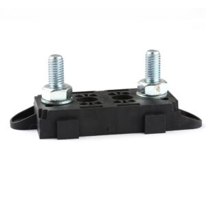 Universal Fuse Holder, bolts M10, 61mm, with brackets