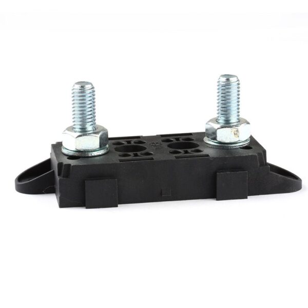 Universal Fuse Holder, bolts M10, 61mm, with brackets