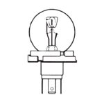 Globe Bulb 12V, 45/40W, P45t, R2