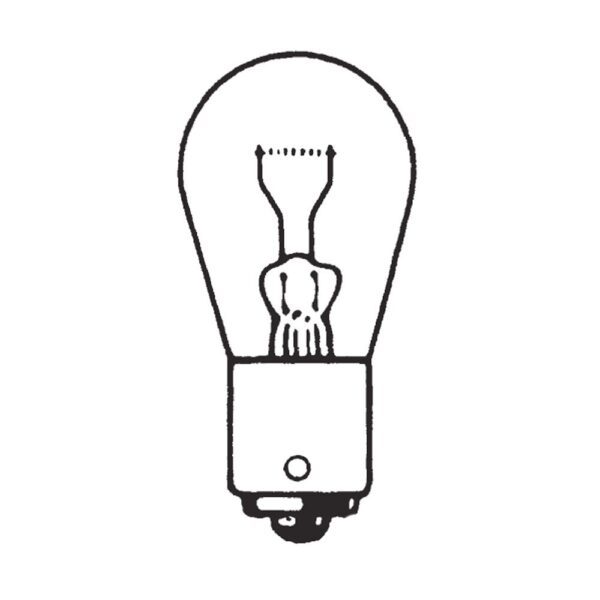 Globe Bulb 24V, 21W, P21W, BA15s