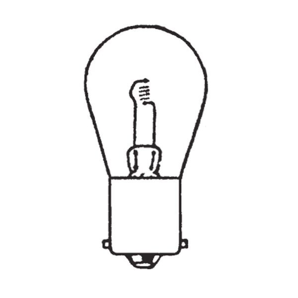 Globe Bulb 24V, 25W, BA15s
