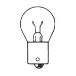 Globe Bulb 24V, 18W, BA15s