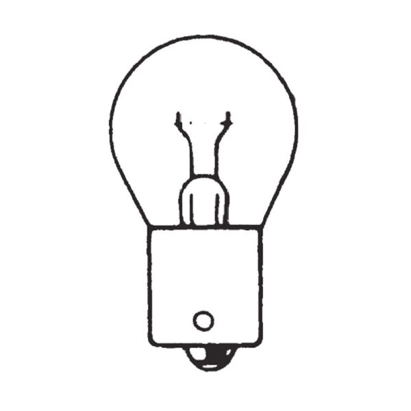 Globe Bulb 24V, 18W, BA15s