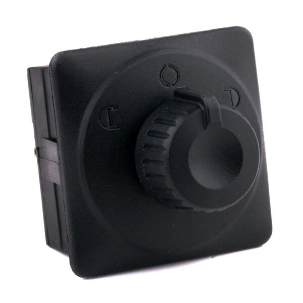 Mirror Switch, 12V/24V, for two mirrors, 2x control cable with 6pin round angle plug, 1x supply cable