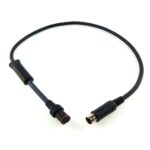 Connection Cable for CMOS-cams, Mini-DIN-MEKRA connector (m-f), 0.5m